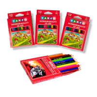 (1 GROSS) Pensil Warna VANCO PENDEK