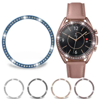 Diamond Bezel for Samsung Galaxy Watch 4 Classic Protection Cover Case Metal Bumper Ring Galaxy Watch 3 41mm 45mm