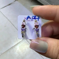 bông tai go gà xuping sáng bên mầu(A127