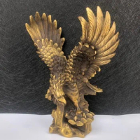 Seiko Brass Eagle Ornament Exhibition Grand Eagle Home Craft Gift Ornament