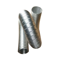 排氣管 50至300mm純鋁波紋通風硬管 防火鋁箔伸縮排風軟管純鋁通風排煙管【HH7415】