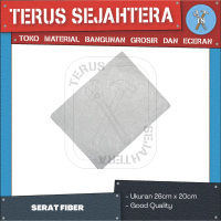 SERAT FIBER / FIBERGLASS / FIBER MAT / PENAMBAL FIBER UKURAN 20 x 50CM