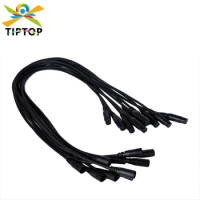 TIPTOP 3 Pin Signal XLR Connection DMX Stage Light Cable Soft Rubble Plug 1m Long for Moving Head Light Par Light