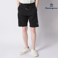 【Munsingwear】企鵝牌 男款黑色特色織帶抗UV防汙高機能短褲 MGTE8D50