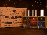King Parfum TRIPLE IGNITE PREMIUM Inspired Best Seller Parfum 1 Box Isi 3 Parfum 30 ml Dengan 3 Vari