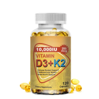 Vitamin D3 with vitamin K2(mk7) Softgel for Boosting Calcium Absorption, Bone &joint Health, Increas