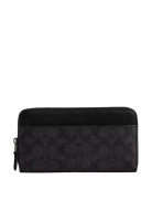 COACH 男士錢包木炭色拼黑色CY405