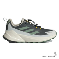 Adidas 越野鞋 男鞋 緩震 GTX防水 TERREX TRAILMAKER 2 灰黑綠【運動世界】JP7064