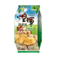 【煌輝】100％台灣媽媽手工洋芋片任選3包-淡鹽原香／招牌香蒜(一年一產。台灣限定)
