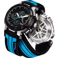 【TISSOT 天梭】官方授權 T-RACE 限量 計時機械腕錶 男錶 手錶 職場新鮮人 禮物(T0484272705702)
