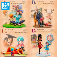 BANDAI Original One Piece Reward Anime Figure Nami Chopper Rebecca Revible Moments Action Figure Toys For Kids Xmas Gift Model