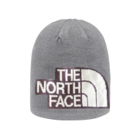 【The North Face】保暖毛帽《灰紫》5FW8/保暖帽/冬季帽/休閒帽/針織帽(悠遊山水)