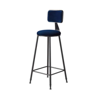 Nordic Light Luxury Net Red Ins Bar Chair Bar Chair Simple and Fashionable High Chair Bar Stool Backrest High Stool Bar Stool