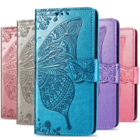 Butterfly Wallet Case For Apple iPhone 13 12 11 Pro Max X XS Max XR iPhone 6 6S 7 8 Plus Pu Leather Flip Case Coque Fundas Shell