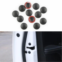 12Pc Car Door Lock Screw Protector Cover Auto Accessories For Fiat Panda Bravo Punto Linea Croma 500 595