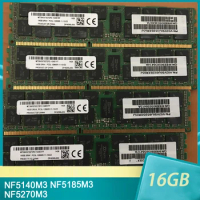 1 Pcs NF5140M3 NF5185M3 NF5270M3 RAM For Inspur 16G 16GB 2RX4 DDR3L 1600 ECC Server Memory