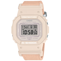 【CASIO 卡西歐】卡西歐G-SHOCK WOMAN電子錶-粉橘色(GMD-S5600CT-4 台灣公司貨)