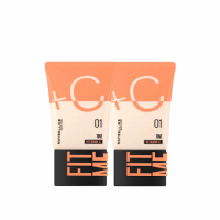 【MAYBELLINE 媚比琳】FIT ME水啵啵裸妝乳 2入組(#小C管)