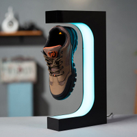 商品展示器 創意鞋子展示磁懸浮鞋架廣告展示架跨E型展示架廣告宣傳品牌推廣 全館免運