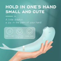 Dolphin Shaped Bullet Vibrator G-spot Egg Vibrator For Clitoris Nipples Sucking Waterproof Adult Sex Toys For Women Sex Shop