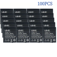 100PCS LQ-S1 3.7V 380mAh Rechargeable Lithium Polymer Battery For Smart Watch AB-S1 DJ-09 DZ09 GJD HKS-S1 FYM-M9 SCX-M9 W8 LQS1