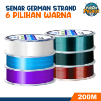 PASAR PELAUT Tali Pancing Germany 200m Senar Pancing Premium  Invisible Bahan Nilon Tahan Lama