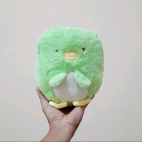 Boneka Sumikko Gurashi Pinguin Neko Hijau Bulu Lembut Size 20 cm/ Boneka Sumikko Gurashi