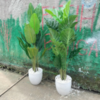 TANAMAN MONSTERA ARTIFICIAL//POHON PISANG ARTIFICIAL// POHON HIAS DEKORASI