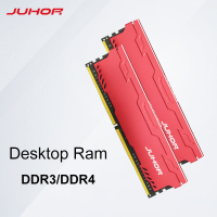 JUHOR DDR4หน่วยความจำ16G 8GB 2666MHz 3200MHz DDR3 8GB 1600MHz แรมสำหรับเล่นเกมคอมพิวเตอร์เดสก์ท็อป