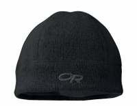 【【蘋果戶外】】Outdoor Research OR243636 0001 黑 FLURRY BEANIE 羊毛混紡透氣保暖帽