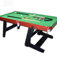 Factory Direct Sales Indoor Home Use Billiard Snooker 6Ft Folding Portable Pool Table snooker table