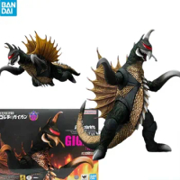 In Stock Original BANDAI S.H.MonsterArts GIGAN 1972 Godzilla VS GIGAN Anime Model Toy Action Figure Collection Gift