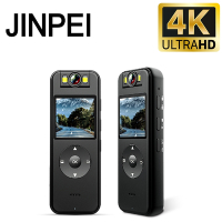 【Jinpei錦沛】真4K 解析度、APP即時觀看、180度旋轉鏡頭、自行車錄影、針孔攝影機微型攝影機密錄器