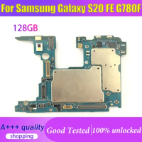 Unlocked For SAMSUNG Galaxy S20 FE G780F G781B G781U G781V 5G Motherboard, For Samsung Galaxy S20 FE G780F Logic Board