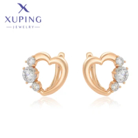 Xuping Jewelry New Arrival Fashion Unique Piering Simplicity Earring for Women Ladies Girl Christmas Party Wish Gift E2203983602