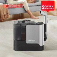 BISSELL Steam Fabric Washing Machine Vacuum Cleaner Multifunctional Portable Mite Remover Sofa Carpet Fabric Cleaner Pet Bath