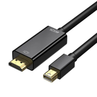 Mini DisplayPort to Cable 4K Mini DP to 6 Feet Cable for Air/Pro, Surface Pro/Dock, Monitor, Projector