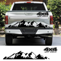 Car Sticker 4X4 Off Road Graphic Decal for Ford Ranger Raptor Pickup Isuzu Dma Nissan NAVARA Toyota 