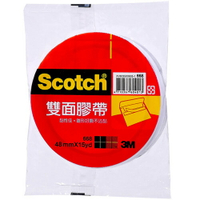 3M Scotch 雙面膠帶 48mmX15yd 單入袋裝