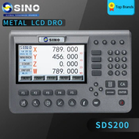 SINO High-end SDS200 Metal 4 Axis LCD Digital Readout Kits Test Intrusment Glass Linear Scale Machine For Milling Lathe CNC TTL