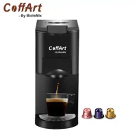 Coffart By BioloMix 3 in 1 Espresso Coffee Machine Multiple Capsule Coffee Maker Fit Nespresso,Dolce Gusto and Coffee Powder