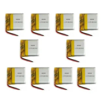10PCS Banggood 3.7V 120mAh 402020 042020 Lipo Polymer Lithium Rechargeable Li-ion Battery Cells for Bluetooth Speaker MP3 MP4