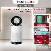 [MIỄN PHÍ VẬN CHUYỂN] Máy lọc không khí LG PuriCare™ Alpha 360 màu trắng | AS65GDWH0