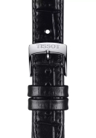 Tissot Tissot Official Black Leather Strap Lugs 15 mm - T852043622