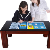 32 42 47 55 Inch lg led lcd Android Wifi Interactive monitor Touch screen table style learning teaching Kiosk