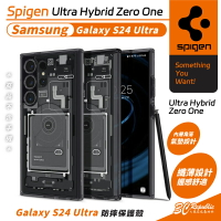 【序號MOM100 現折100】Spigen SGP Ultra Hybrid Zero 防摔殼 保護殼 手機殼 適 Galaxy S24 Ultra【APP下單8%點數回饋】