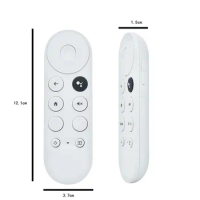 G9N9N For Google Chromecast 4K Snow TV remote Bluetooth Replacement ABS Remote Control (Remote Only) 433 MHz TV Remote