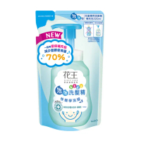 【Kao 花王】植萃弱酸洗髮精兒童專用補充包(220ml)
