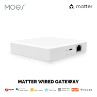MOES Matter Gateway Enjoy Smart Home Control with Tuya Zigbee Voice Control with Siri HomeKit, SmartThings, Google Assistant