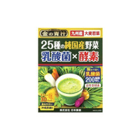 日本 九州產 大麥若葉 金の青汁 乳酸菌×酵素 3.5gx30包